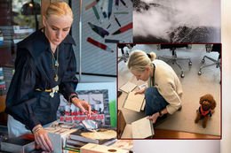 Yaratıcı dünyasını paylaştı