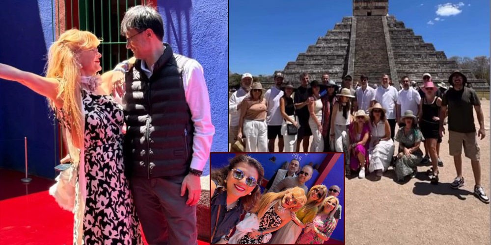 Zorlular'ın renkli Meksika tatili...