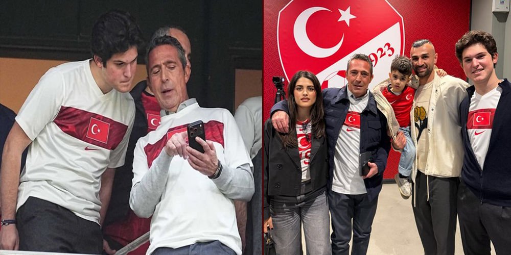 Baba-oğul Türkiye-Romanya maçını izledi