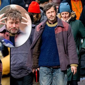 Brad Pitt'in, imajı şaşırttı