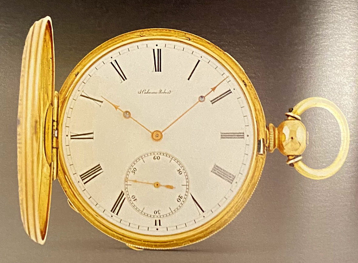 Rus Çarı Birinci Nicholas’ın İngiltere Kraliçesi Victoria’ya hediye ettiği saat.