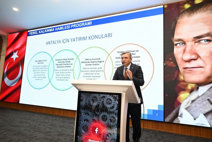 Antalya Valisi ve BAKA Yönetim Kurulu Başkanı Hulusi Şahin