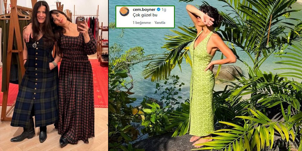 Yeni koleksiyona aile desteği...