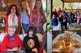 Geleneksel sofrada dostluk rüzgarı...