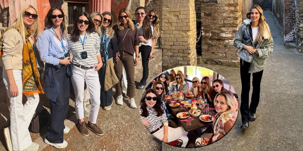 Yakın dostlar İtalya turuna çıktı