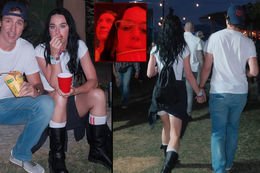 Aşıklar Coachella Festivali'nde...