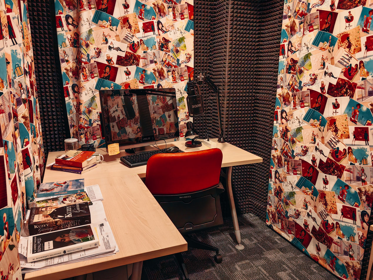 Millî Kütüphane Konuşan Kütüphane Stüdyosu