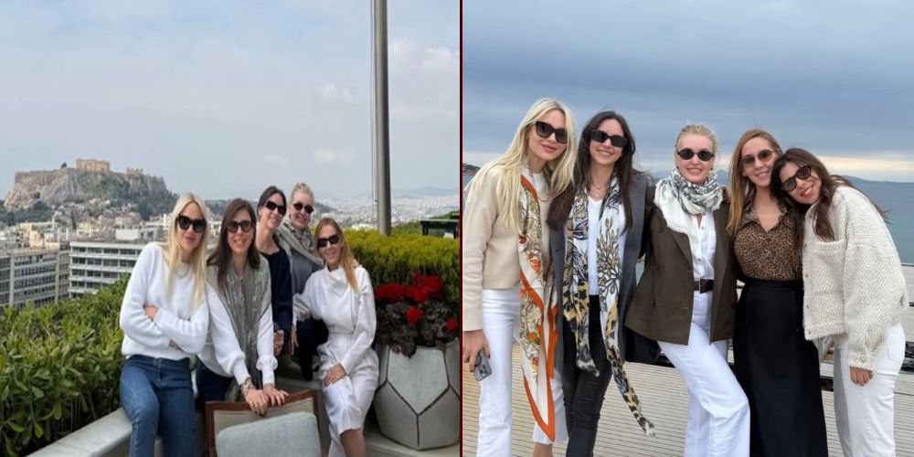 Komşuda kız kıza tatil...