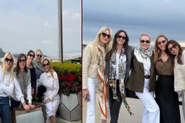 Komşuda kız kıza tatil...