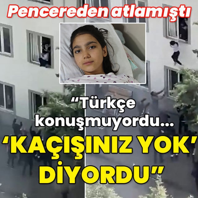 Pencereden atlayıp kurtulmuştu... Kaçışınız yok diyordu