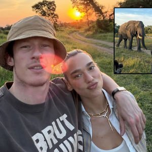 Afrika'da safari yaptılar