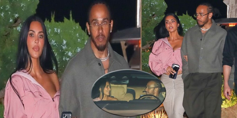 Kardashian ve Hamilton yemeğe çıktı