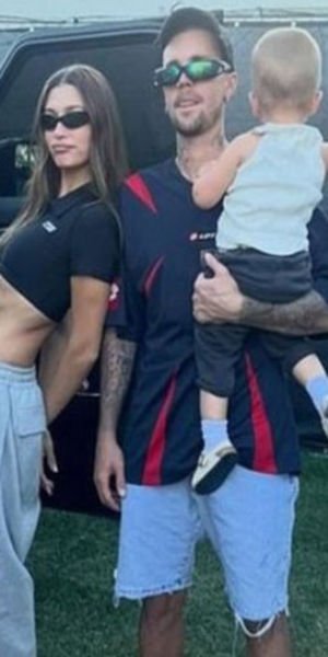 Bieber oğluyla balık tuttu