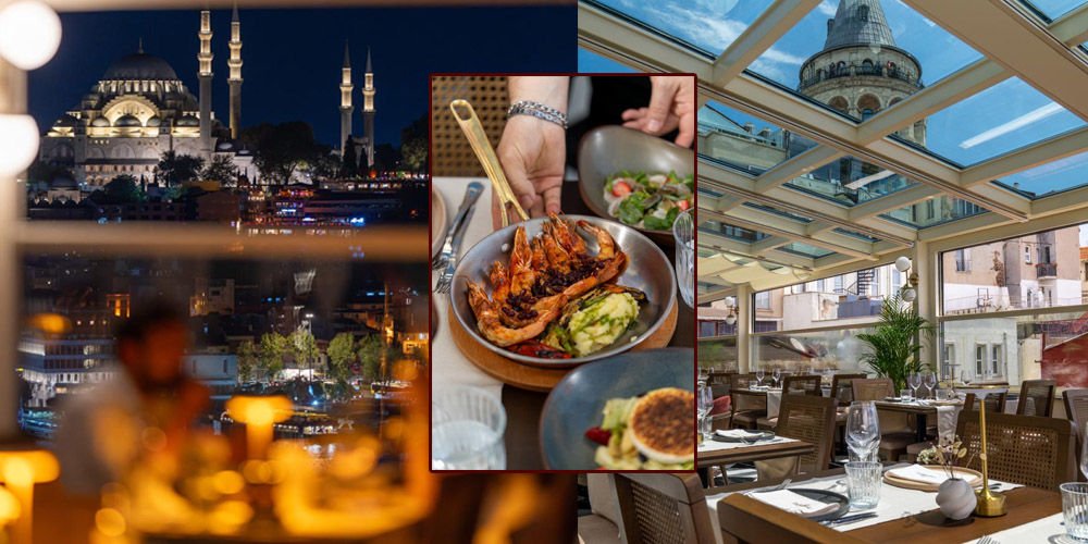 Galata'da modern gastronomi...