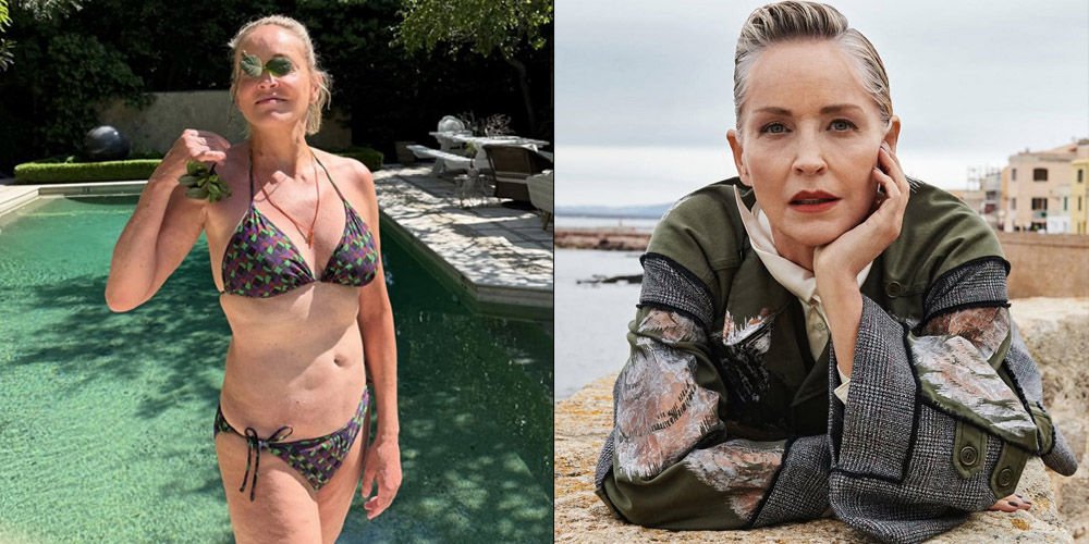 Sharon Stone yıllara meydan okudu