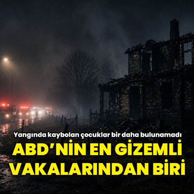 Evde çıkan yangın sonrası 5 çocuk ortadan kayboldu