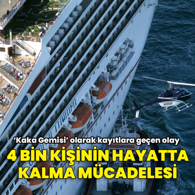  4 bin kişilik cruise gemisinde hayatta kalma mücadelesi
