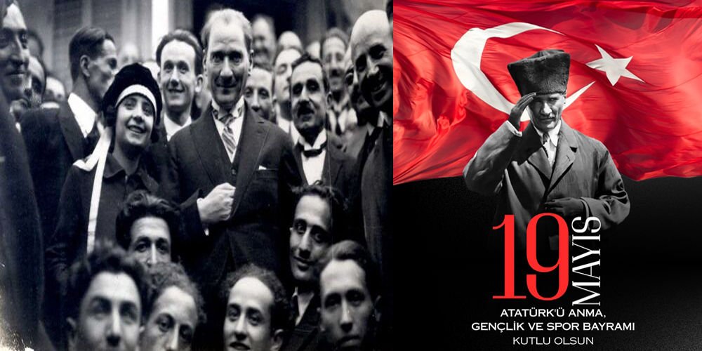 19 Mayıs Atatürk'ü Anma Gençlik ve Spor Bayramı kutlu olsun