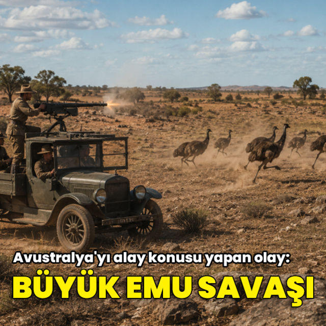 Avustralyanın alay konusu olan Emu Savaşı