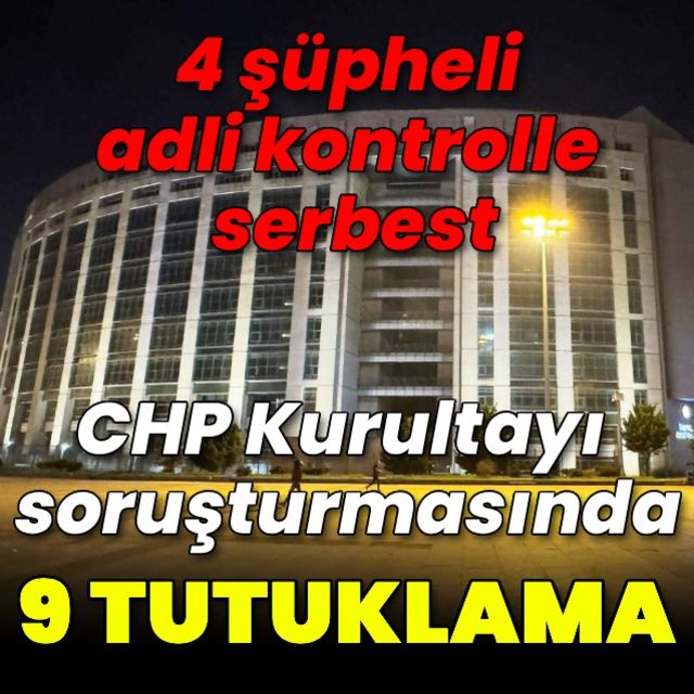 Soruşturmada 9 tutuklama
