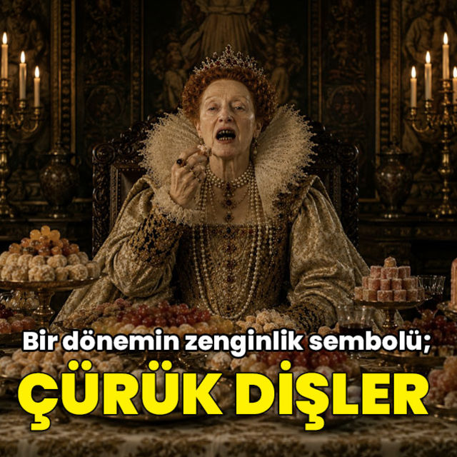 Bir dönemin zenginlik göstergesi sayılan çürük dişler