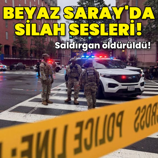 Beyaz Saray yakınlarında silah sesleri