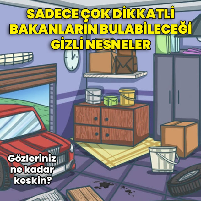 Garajdaki gizli kaykay nerede?