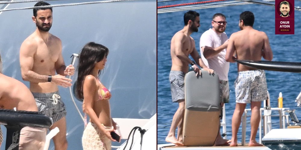 'Kamışlı' dostlarıyla Bodrum'da...