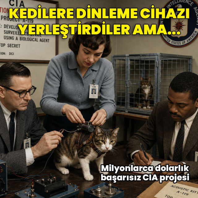 CIA'in başarısız casus kedi projesi