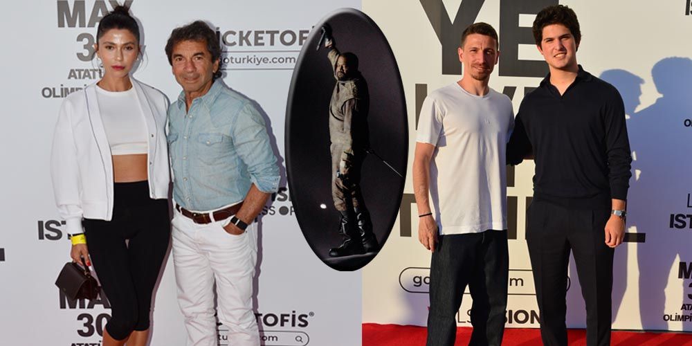 Hakko ve Koç Kanye West konserinde...