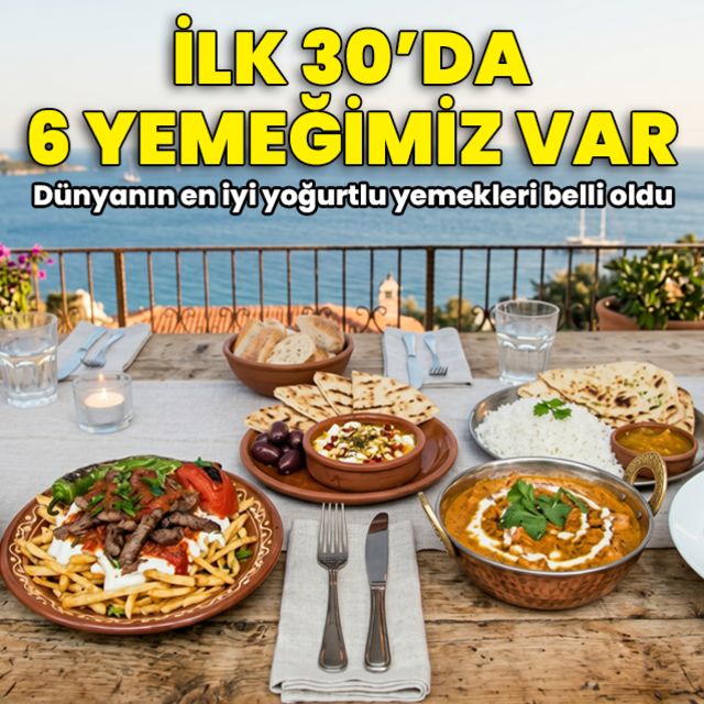 Dünyanın en iyi yoğurtlu yemekleri!