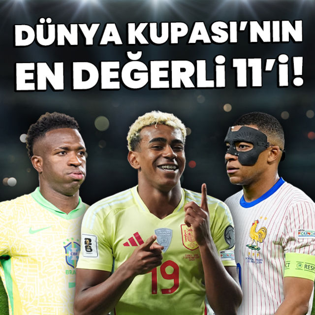 İşte Dünya Kupasının en değerli 11i