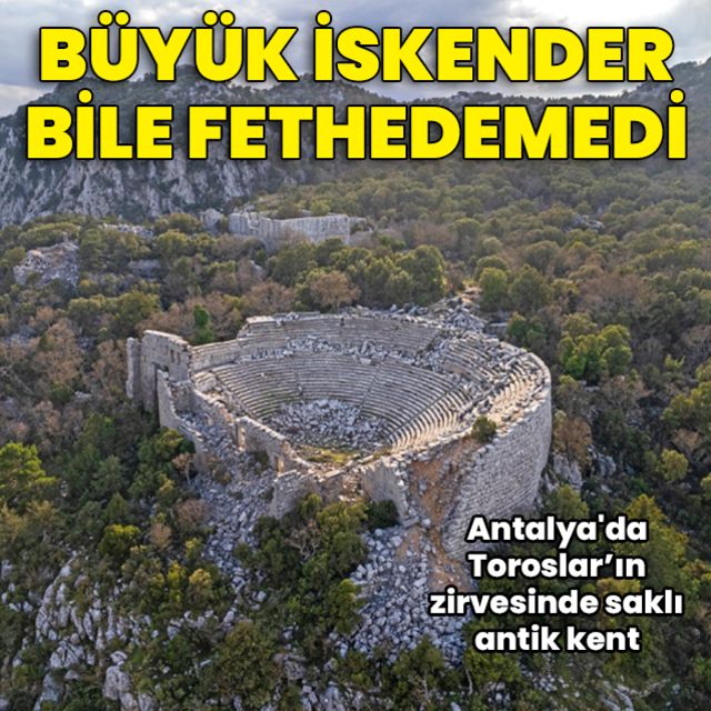 Ne savaş ne deprem yıkabildi: Büyük İskender bile fethemedi!