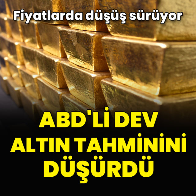 Altında tahminler yeniden şekilleniyor