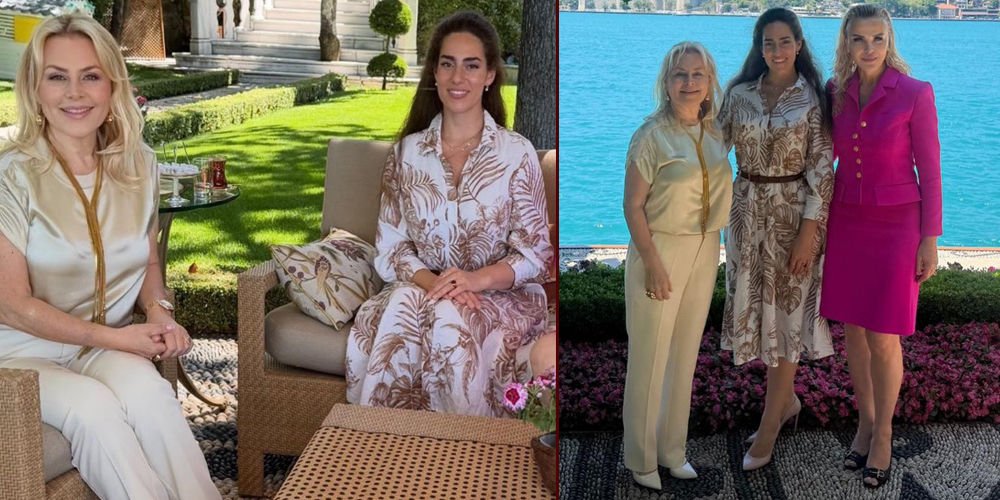 Prenses Sophia, Sabancı'yla buluştu