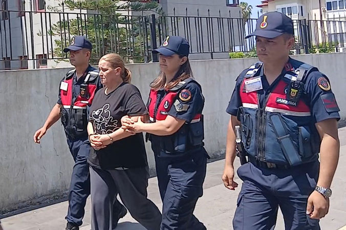 Tutuklanan Fatma Yalvaç.