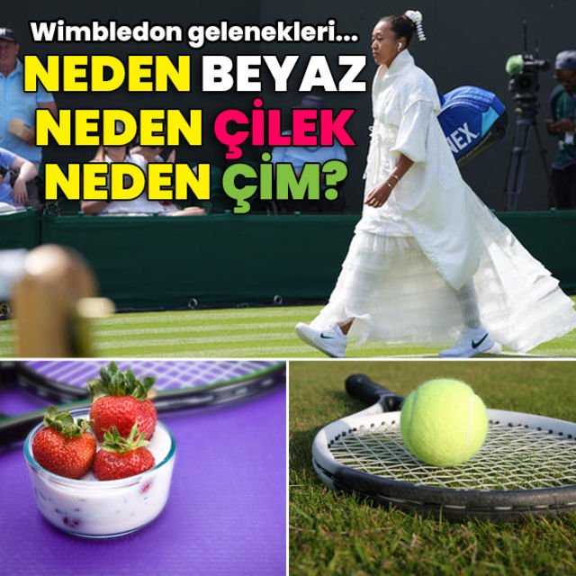 Wimbledon gelenekleri: Neden beyaz, neden çilek, neden çim?