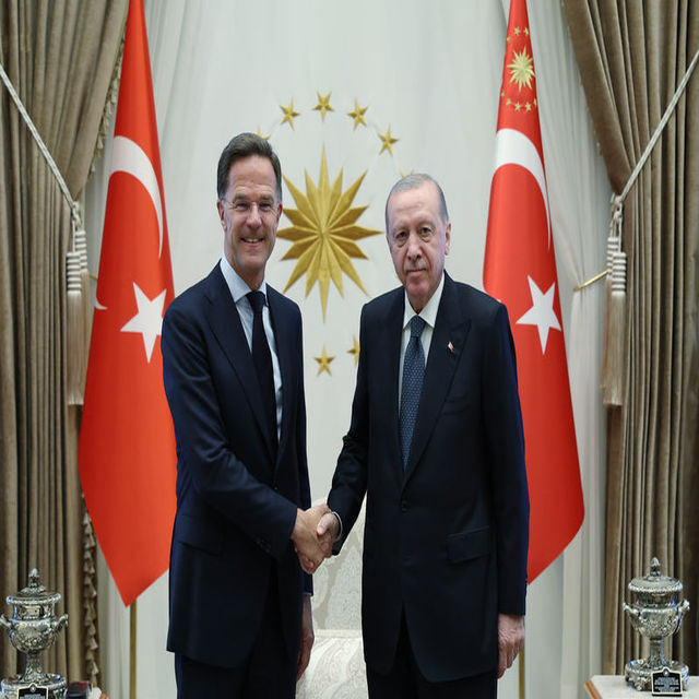 Cumhurbaşkanı Erdoğan, Rutte ile görüştü