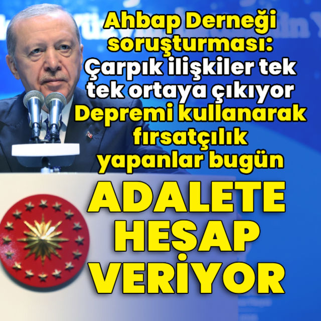 Cumhurbaşkanı Erdoğandan açıklamalar