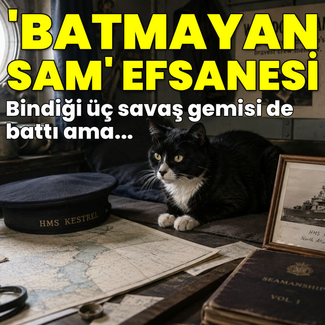 Mucize kedi ‘Batmayan Sam’ efsanesi