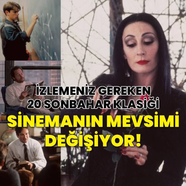 Büyülü bir sonbahar için 20 film