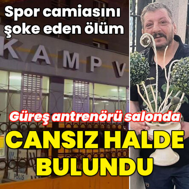 Spor camiasını şoke eden ölüm... Güreş antrenörü salonda cansız bulundu