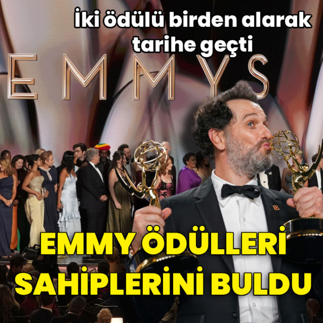 Emmy Ödülleri sahiplerini buldu