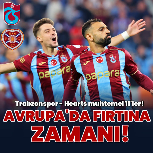 Avrupada fırtına gecesi!
