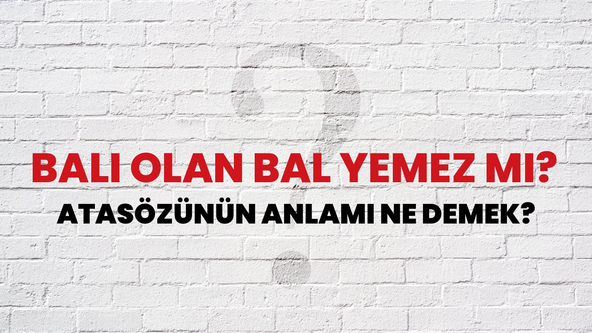 Balı olan bal yemez mi? Atasözünün Anlamı Ne Demek?