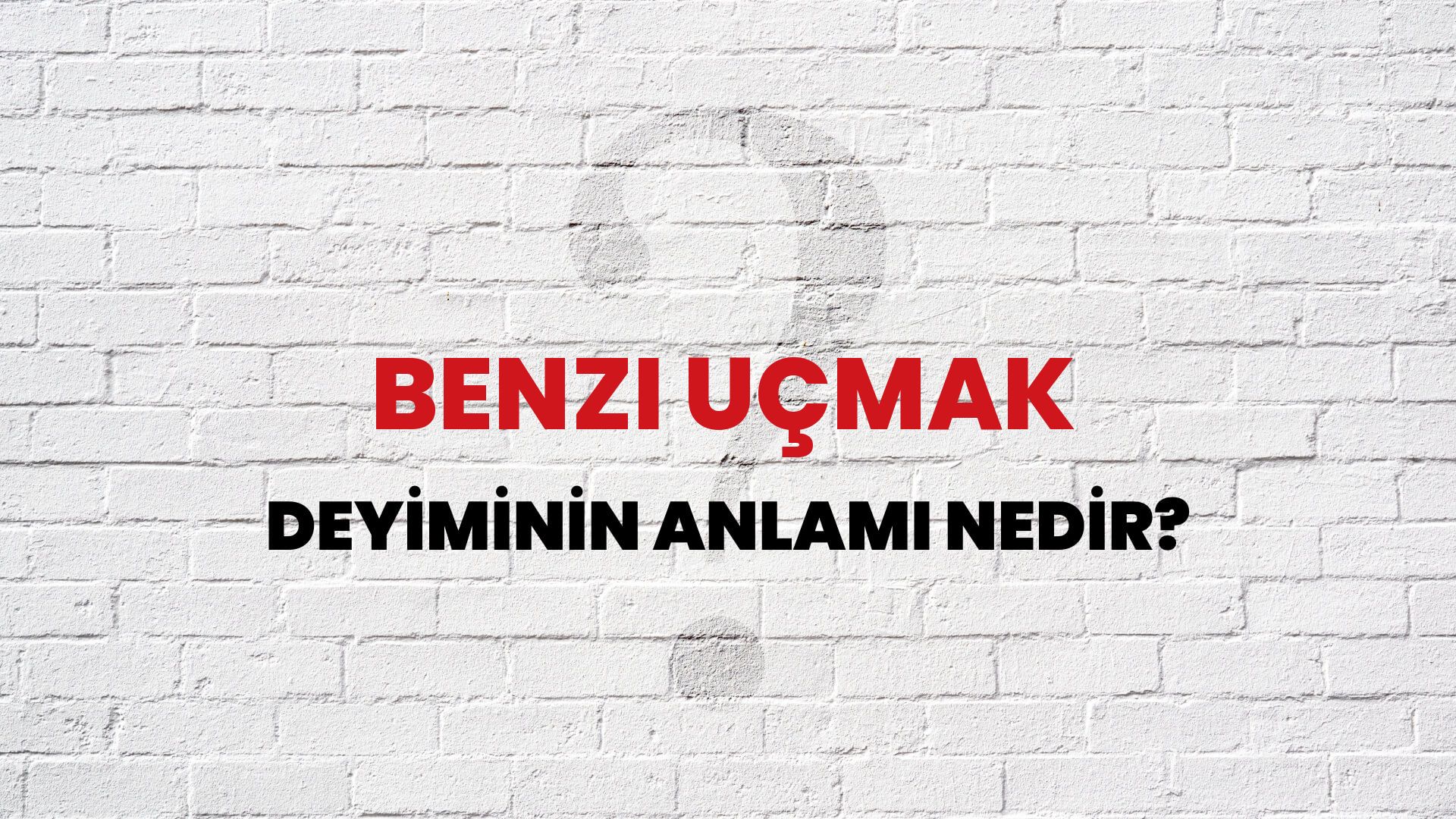 Benzi Uçmak Deyiminin Anlamı Nedir?