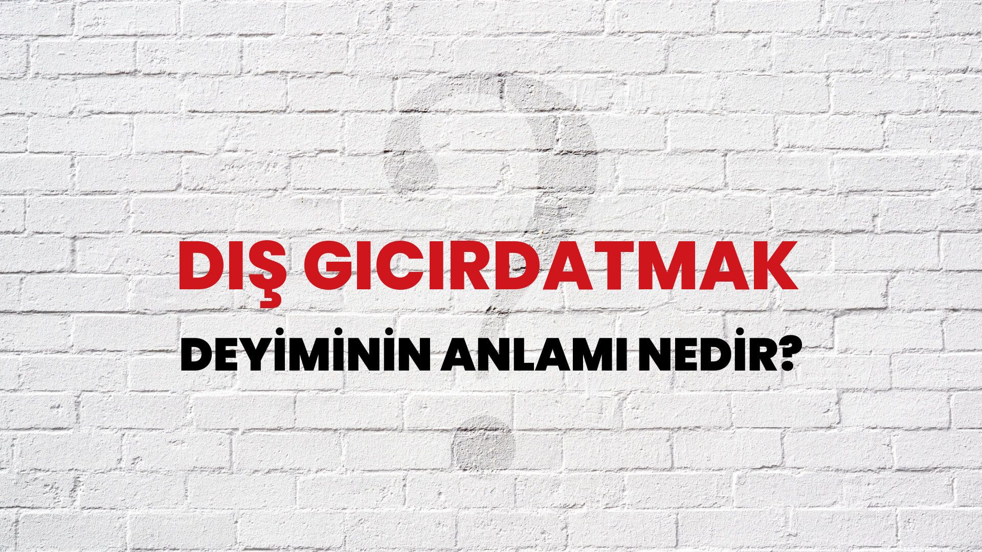 Diş Gıcırdatmak Deyiminin Anlamı Nedir?