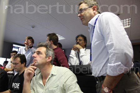 Kerem Cankoçak ekibi ile birlikte