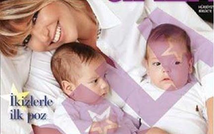 Gülben Ergen ikiz bebeklerini dünyaya getirdi.