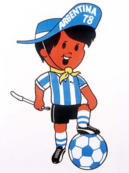 Arjantin 1978'de küçük futbolcu Gauchito turnuvayı temsil etmişti.